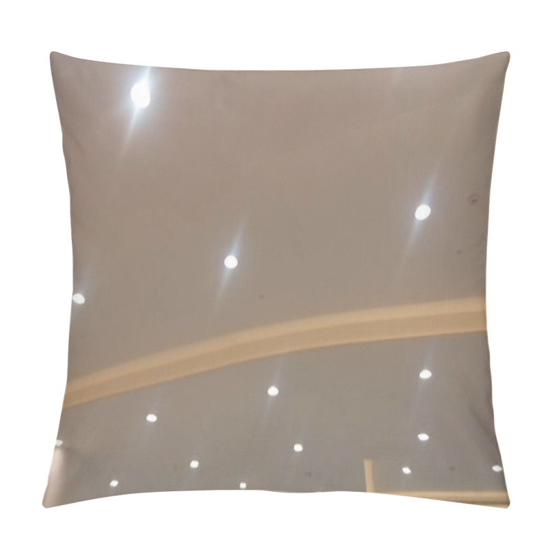 Personality  Emulsion Painted Suspended Gypsum False Ceiling And Gypsum Coves For An Shopping Mall Or An Commerical Public Building Pillow Covers