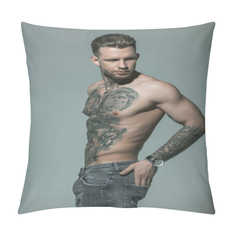 Personality  Tattooed Pillow Covers