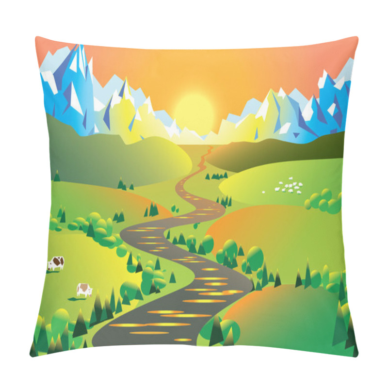 Personality  Autumn Scene Pillow Covers