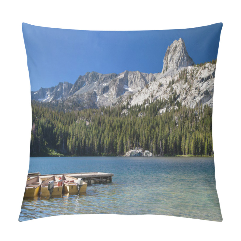 Personality  Lake George At Mammoth Lakes, Mono County, California, USA Pillow Covers