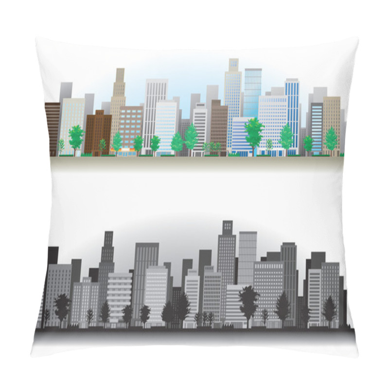 Personality  Business District Pillow Covers