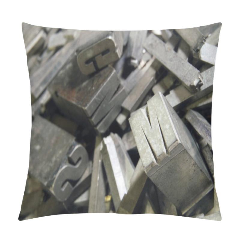 Personality  Old Typography - Lead Pillow Covers