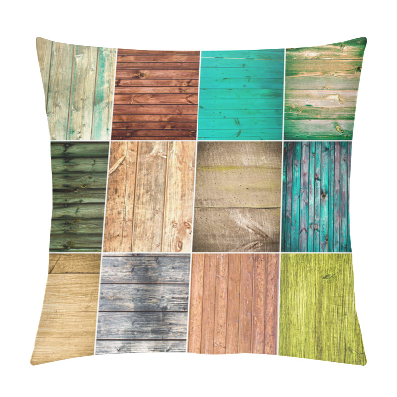 Personality  Collection Of Wood Texture Backgrounds Pillow Covers