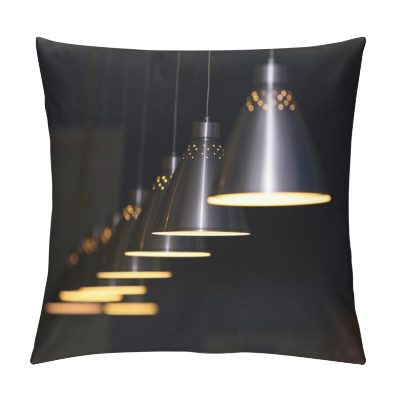 Personality  Metal Lamps Pillow Covers