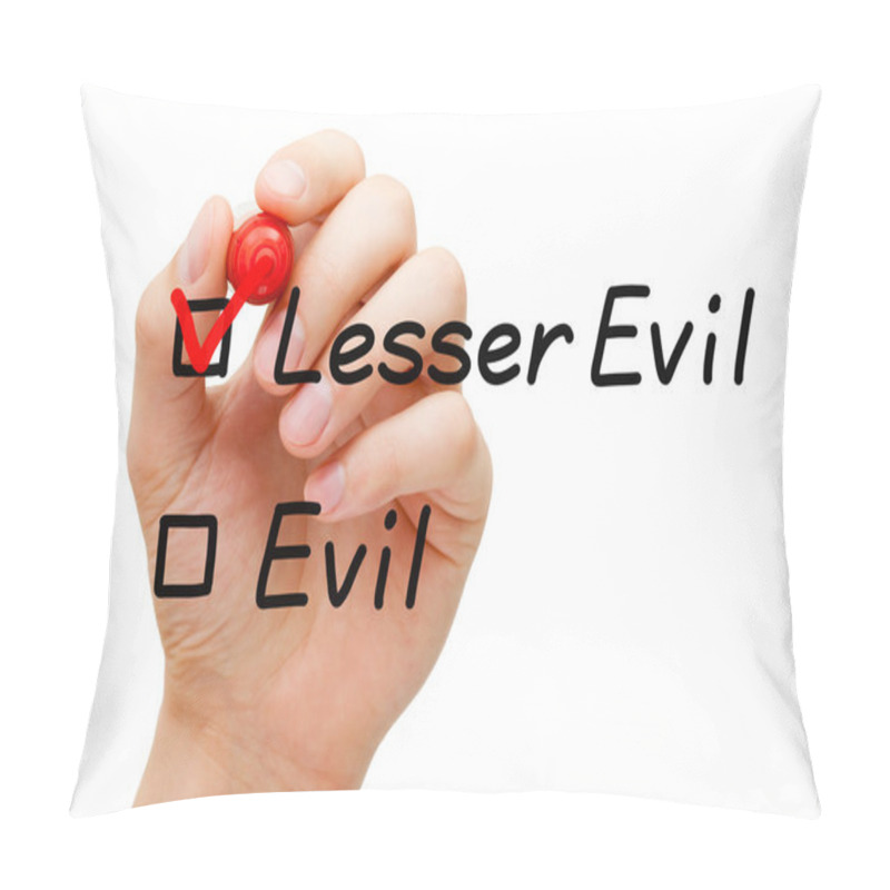 Personality  Lesser Evil Concept Pillow Covers