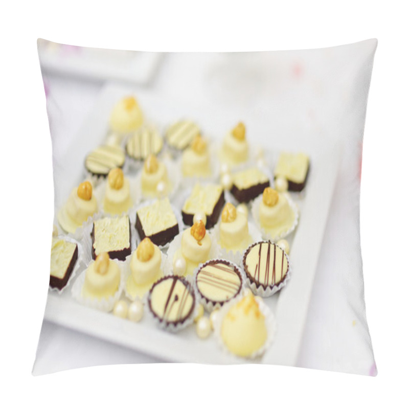 Personality  Desserts And Sweets On Table Pillow Covers