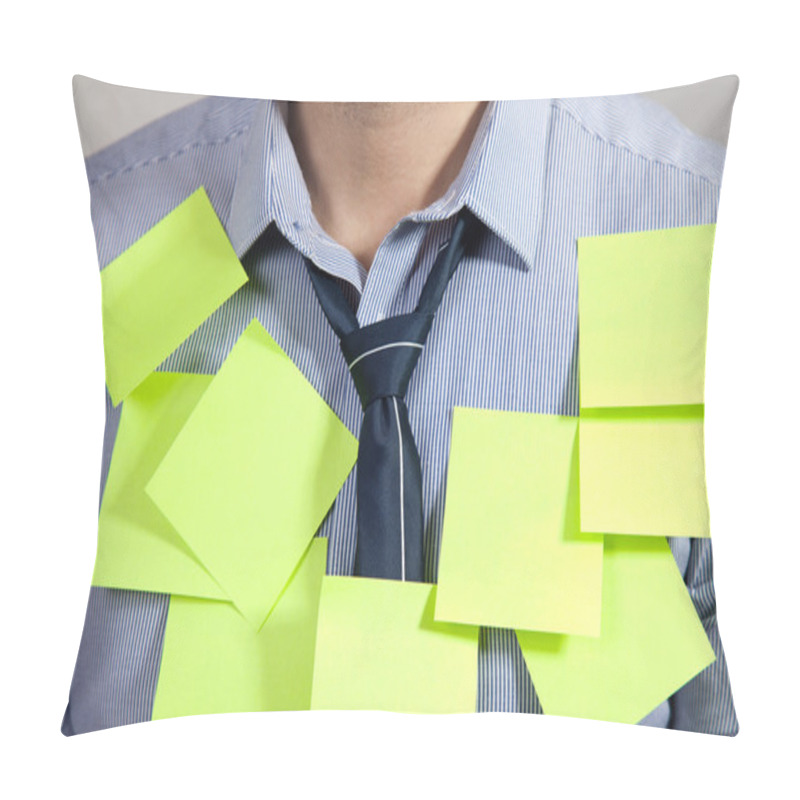 Personality  Busy Businessman Pillow Covers