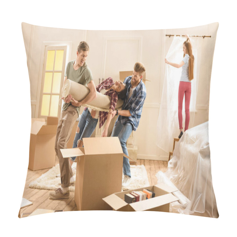 Personality  Friends Moving Into New House  Pillow Covers