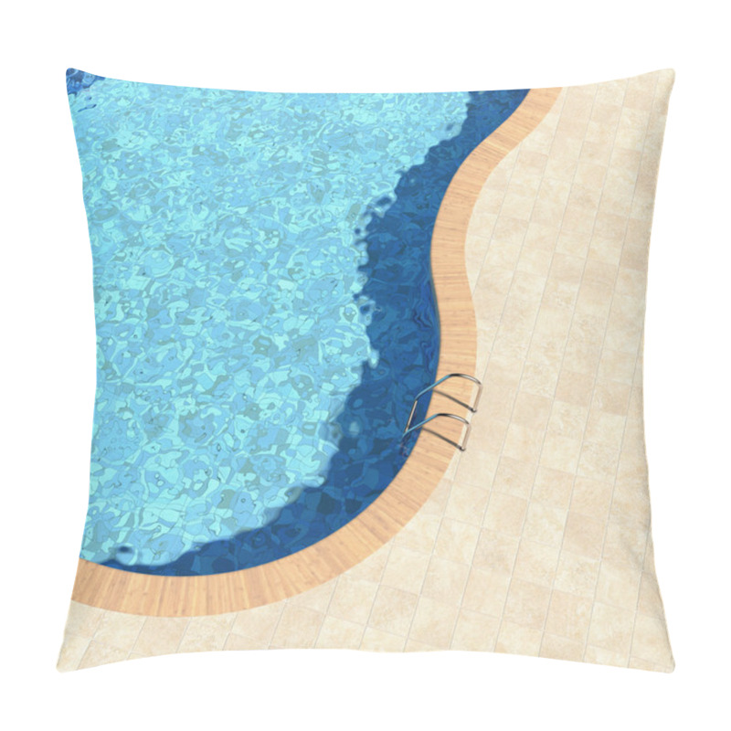 Personality  Swimming Pool Pillow Covers