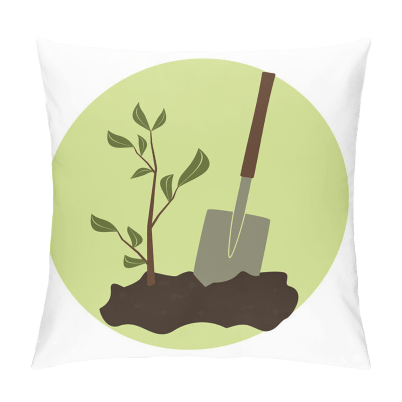 Personality  Arbor Day Icon Pillow Covers