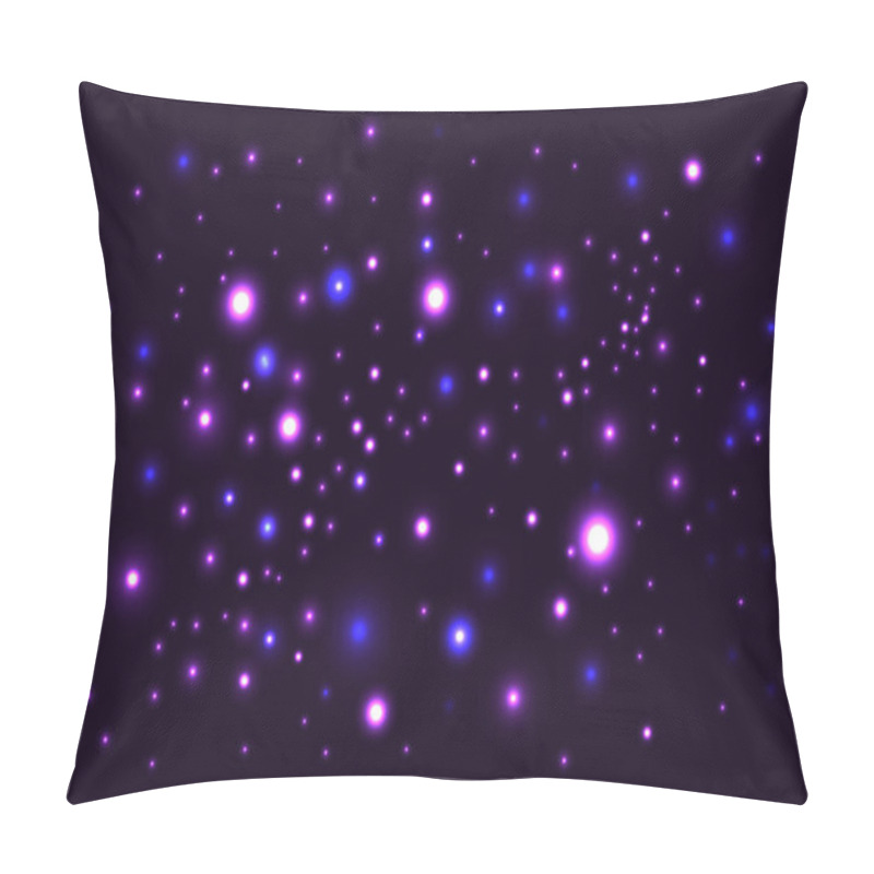 Personality  Purple Abstract Galaxy Pillow Covers