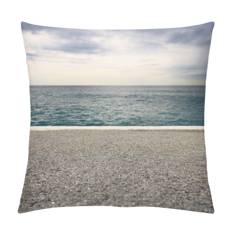 Personality  Walkway Near Sea Pillow Covers