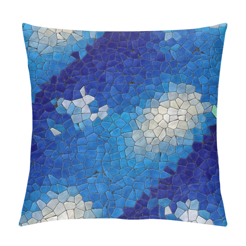 Personality  Glass Mosaic Kaleidoscopic Seamless Generated Hires Texture Pillow Covers