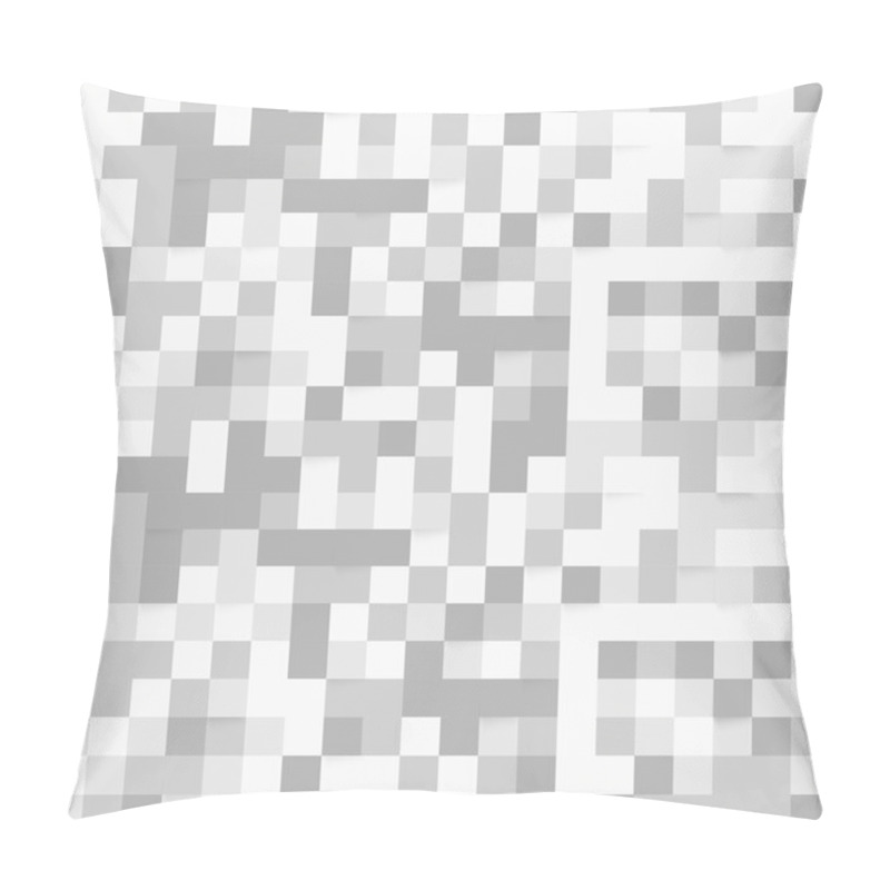 Personality  Vector Background Abstract Squares. Pillow Covers