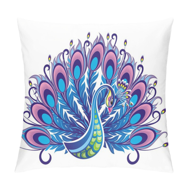 Personality  Peacock Pillow Covers