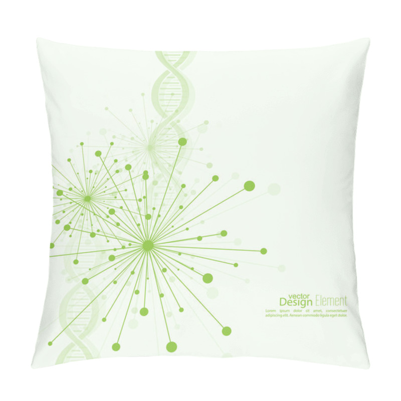 Personality  Array With Dynamic Emitted Particles. Pillow Covers