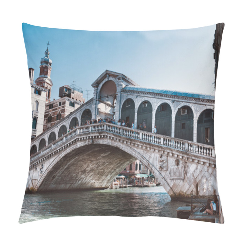 Personality  Rialto Bridge In Venice, Italy Pillow Covers