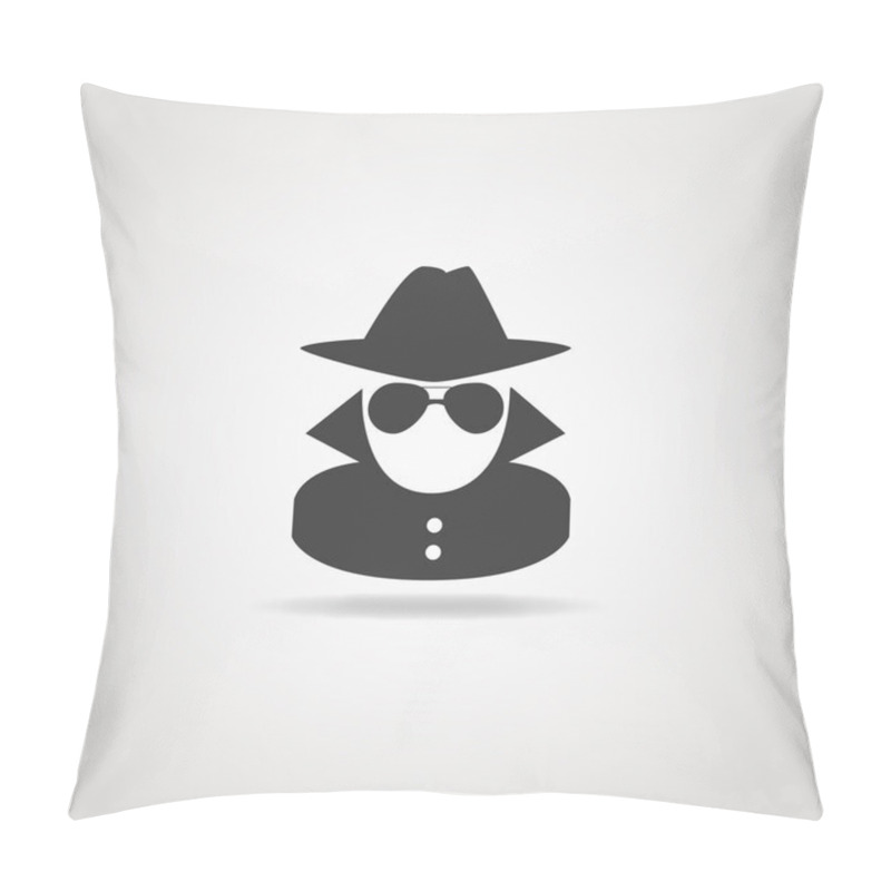 Personality  Anonymous Spy Icon Pillow Covers