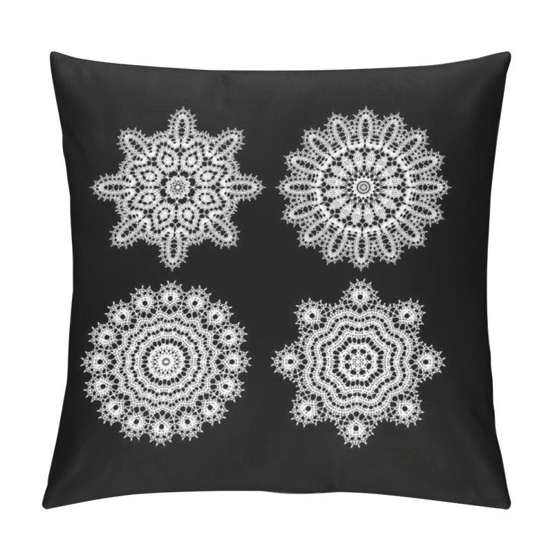 Personality  Lace Design  Elements Set Pillow Covers