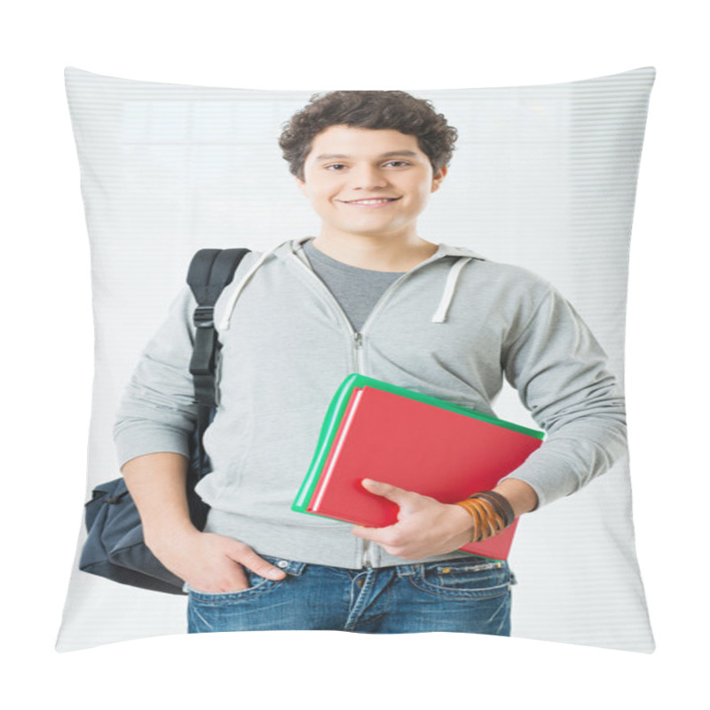 Personality  Happy College Student Pillow Covers