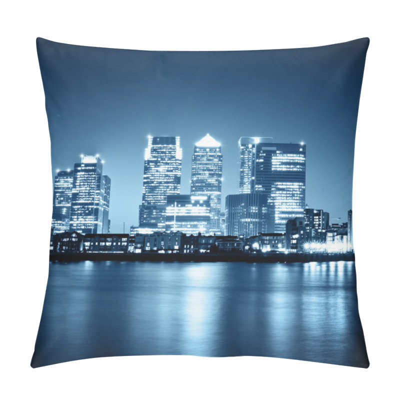 Personality  Canary Wharf, London Pillow Covers