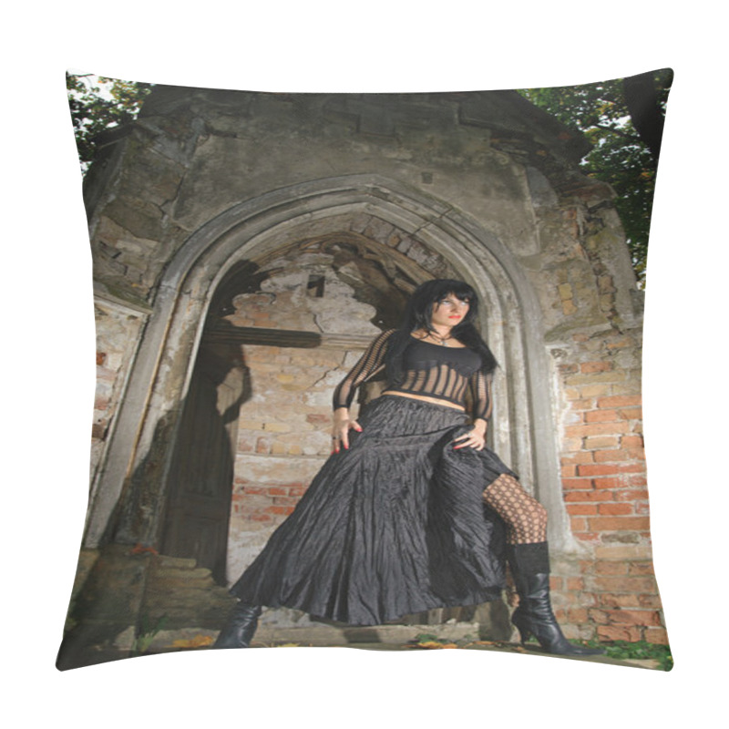 Personality  Goth Girl Pillow Covers