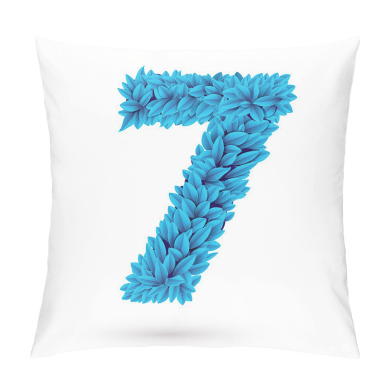 Personality  Seven 7 Number. Pillow Covers