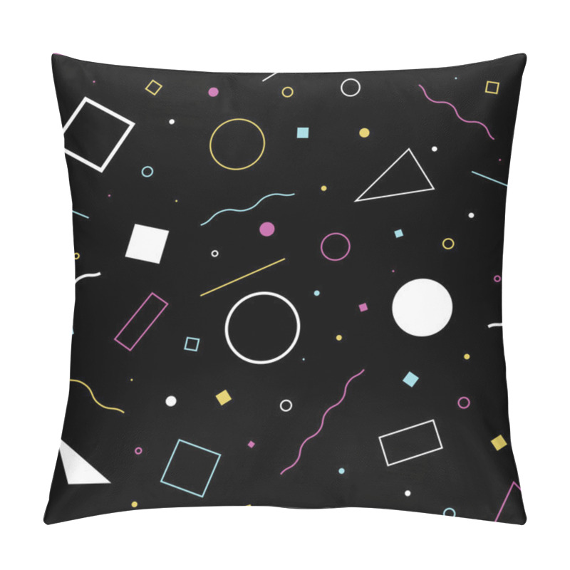 Personality  Seamless Background 80s6 Pillow Covers