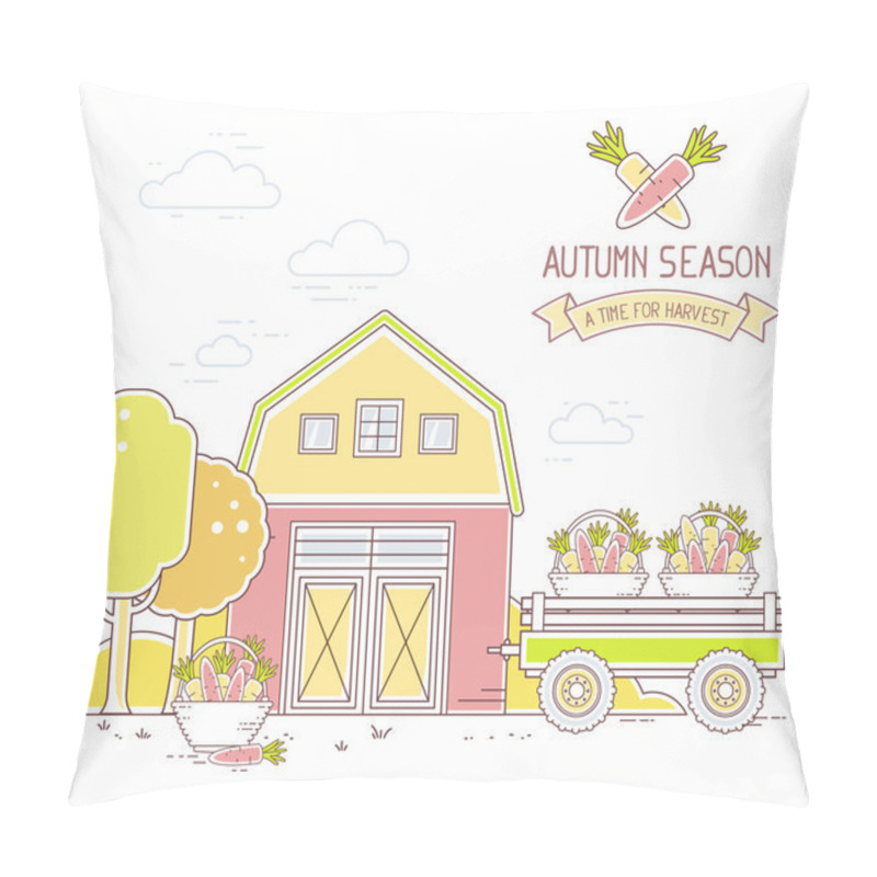 Personality  Agribusiness. Farming And Agricultural Theme Pillow Covers