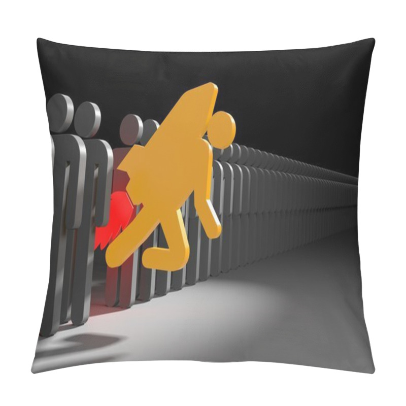 Personality  Fly To New Opportunities Pillow Covers