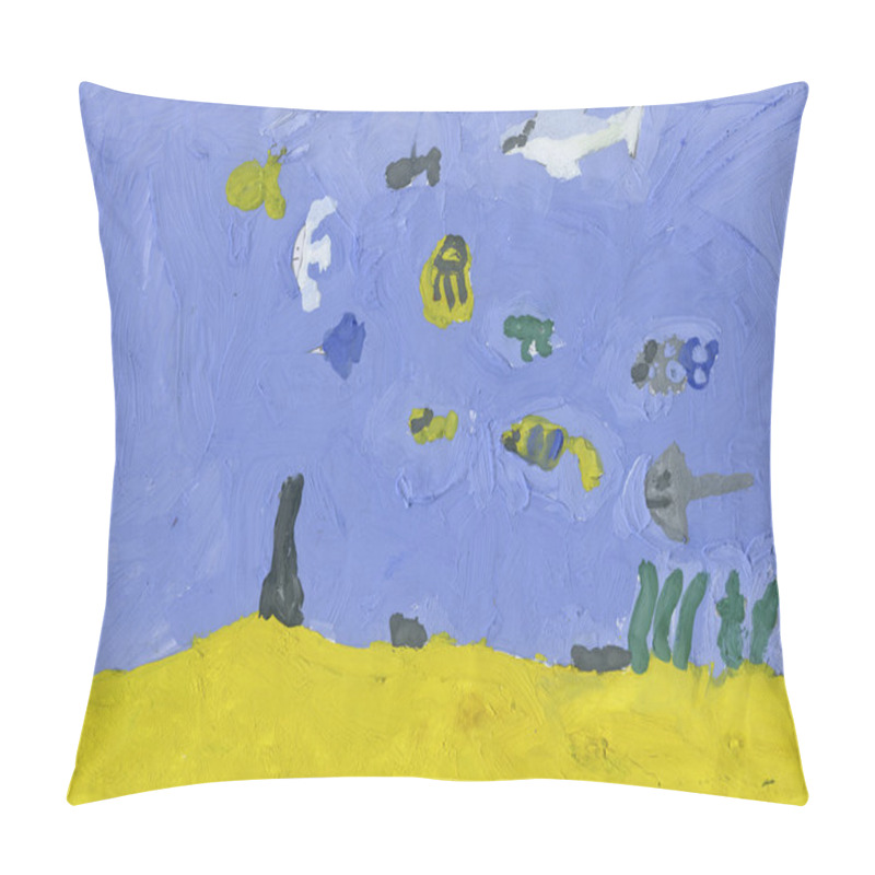 Personality  Tropical Fishes In Blue Sea Water Pillow Covers