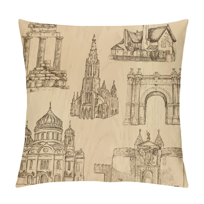 Personality  Architecture Pillow Covers