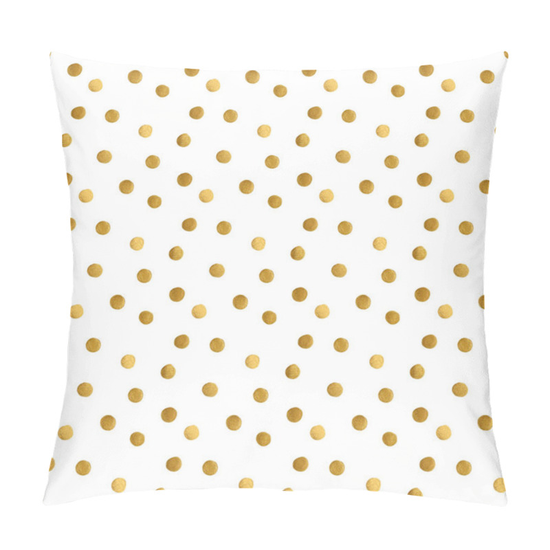 Personality  Golden Dots Pattern  Pillow Covers