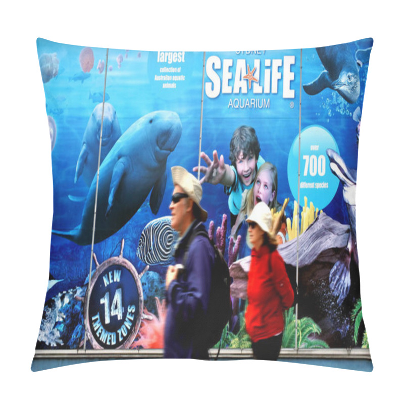 Personality  Sea Life Sydney Aquarium Sydney New South Wales Australia  Pillow Covers