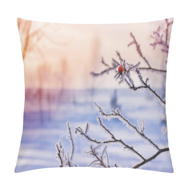 Personality  Winter Landscape Pillow Covers