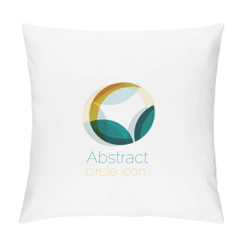 Personality  Abstract Symmetric Geometric Shapes, Business Icon Pillow Covers