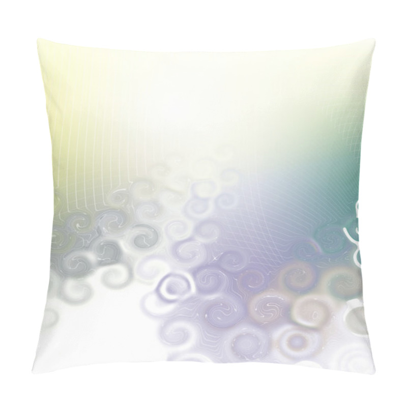 Personality  Spiral Background Pillow Covers