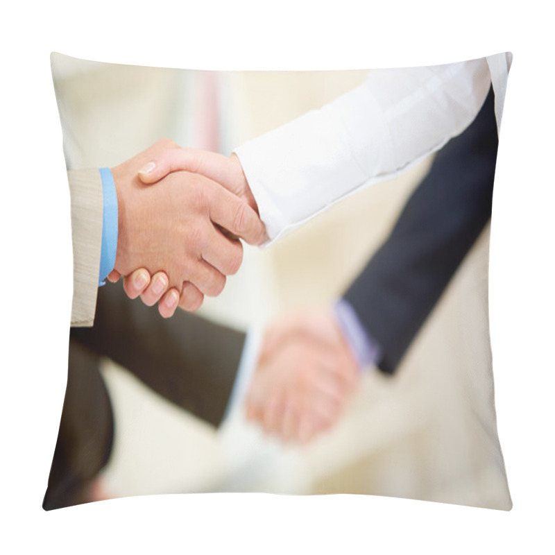 Personality  Two Handshakes Pillow Covers