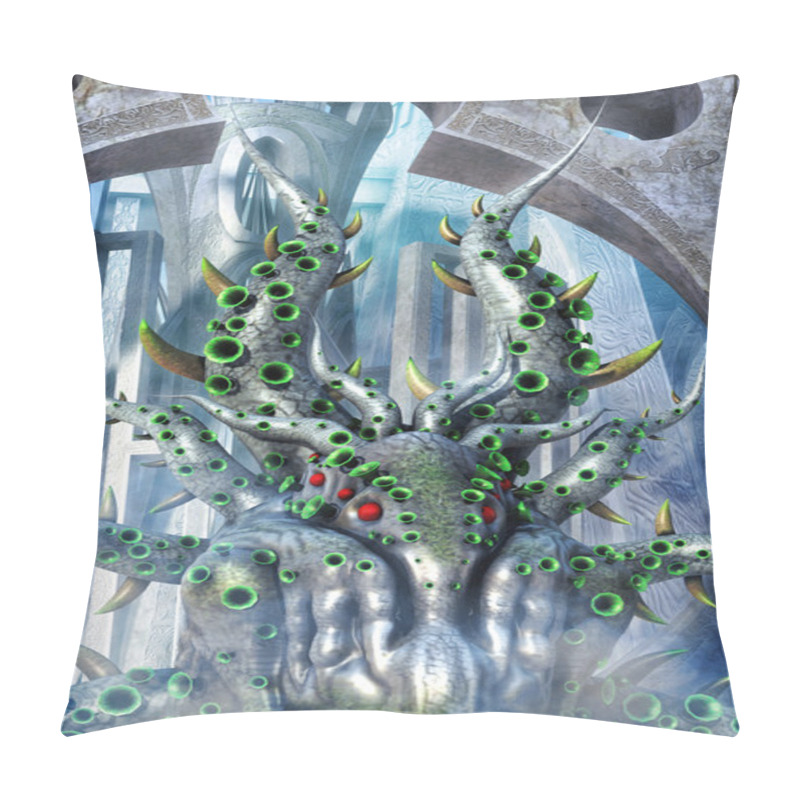 Personality  Cthulhu Fantasy Monster Mountains Of Madness Pillow Covers