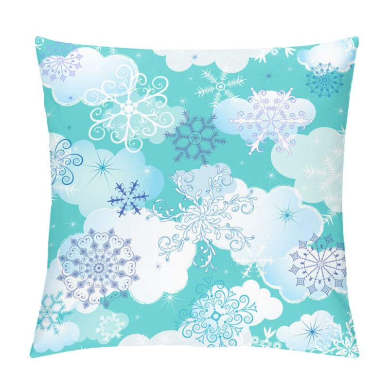 Personality  Seamless Winter Pattern Pillow Covers