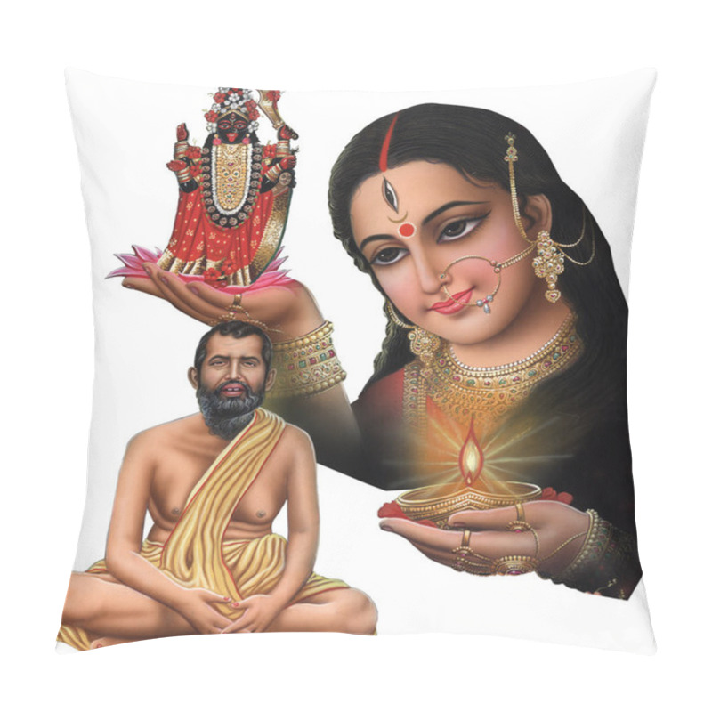 Personality  Hindu Festival Ma Kali, Goddess Dugra High Resolution Photo Pillow Covers