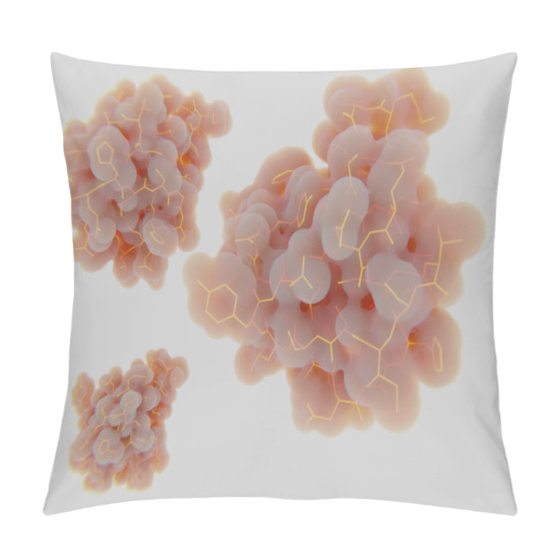 Personality  Insulin Molecules Pillow Covers