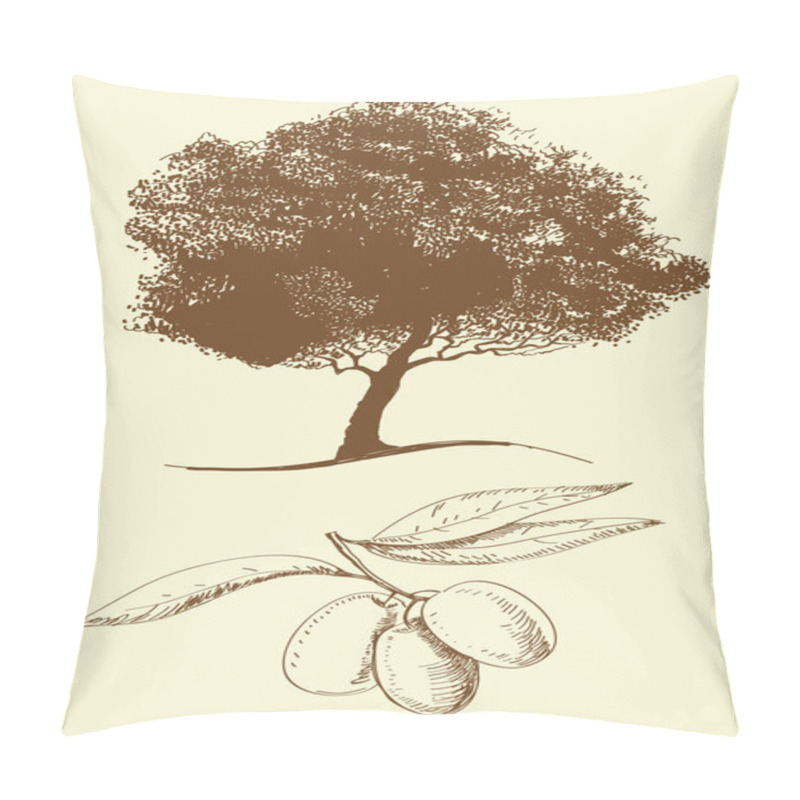 Personality  Olive Oil Pillow Covers