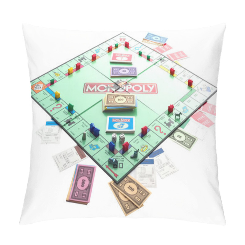 Personality  Monopoly Pillow Covers