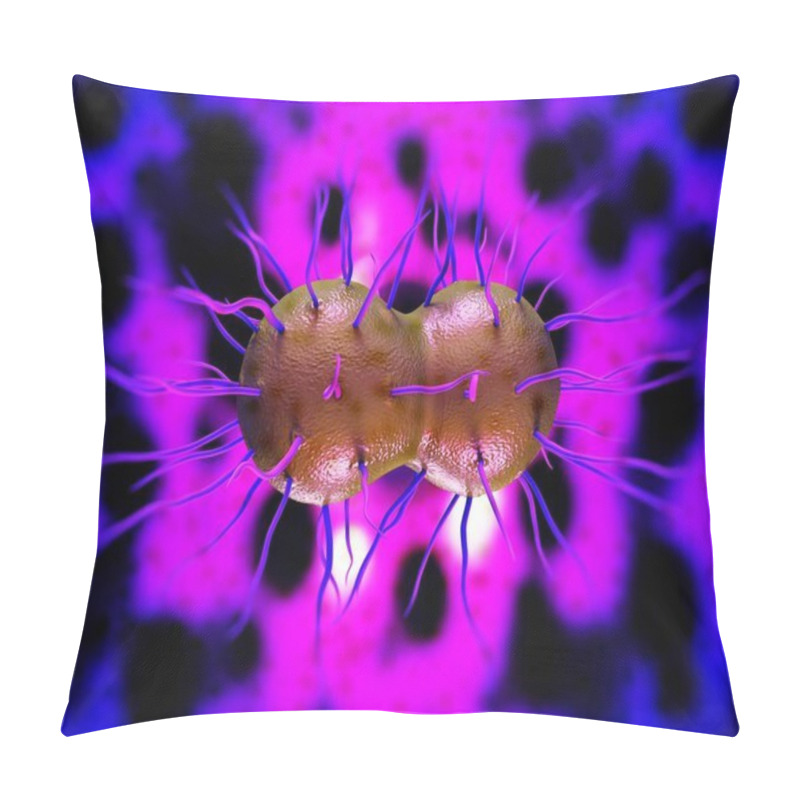 Personality  Neisseria Gonorrhoeae Bacteria, Artwork Pillow Covers