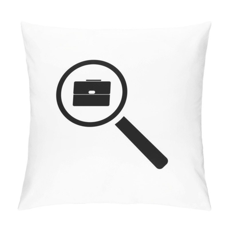 Personality  Search Job Icon Pillow Covers