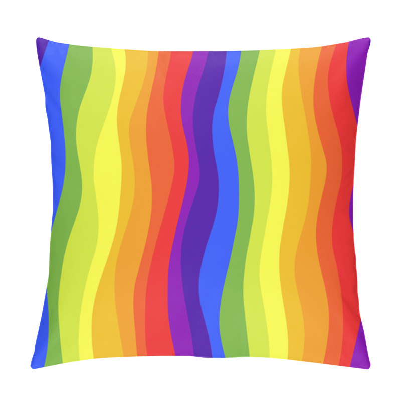 Personality  Seamless Waves Background Pillow Covers