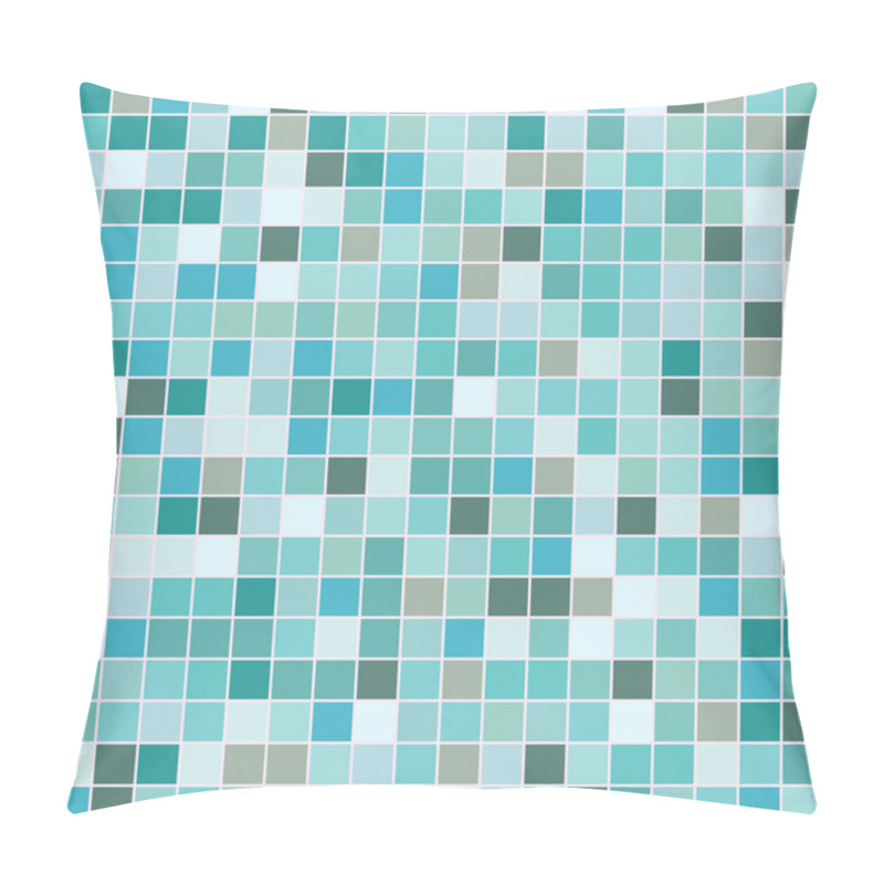 Personality  Mosaic Tiles Texture Background Pillow Covers