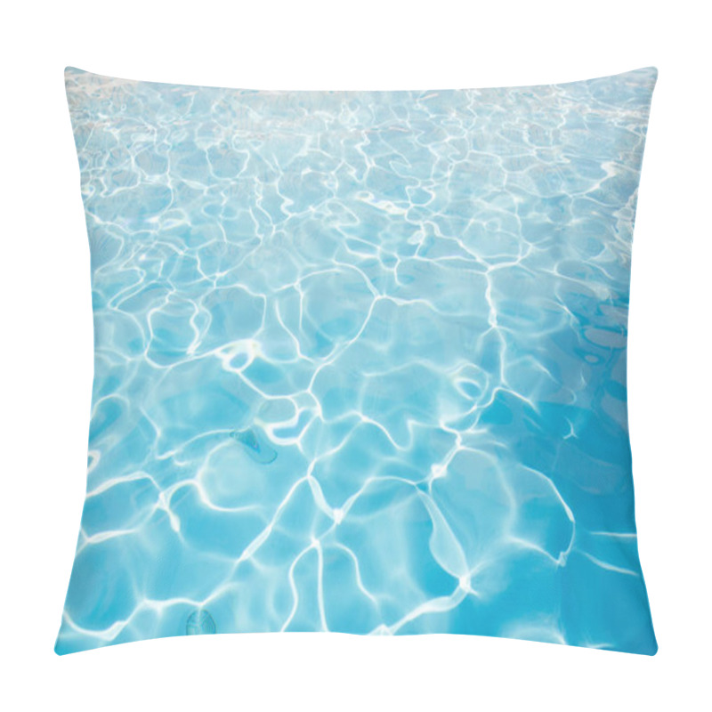 Personality  Hotel Swimming Pool With Sunny Reflections Pillow Covers