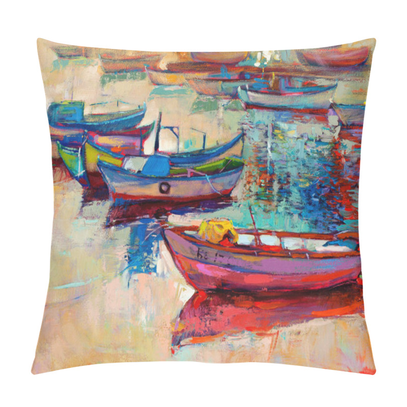 Personality  Boats And Ocean Pillow Covers